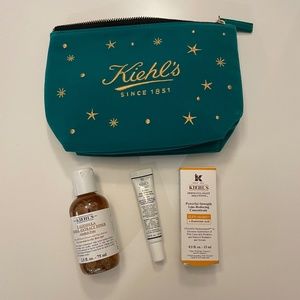 🌸HP🌸 NWT✨Kiehl's Set of Toner, Skin-Renewing Serum, Line-Reducing Concentrate